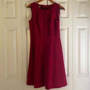 Classic Red Casual Dress